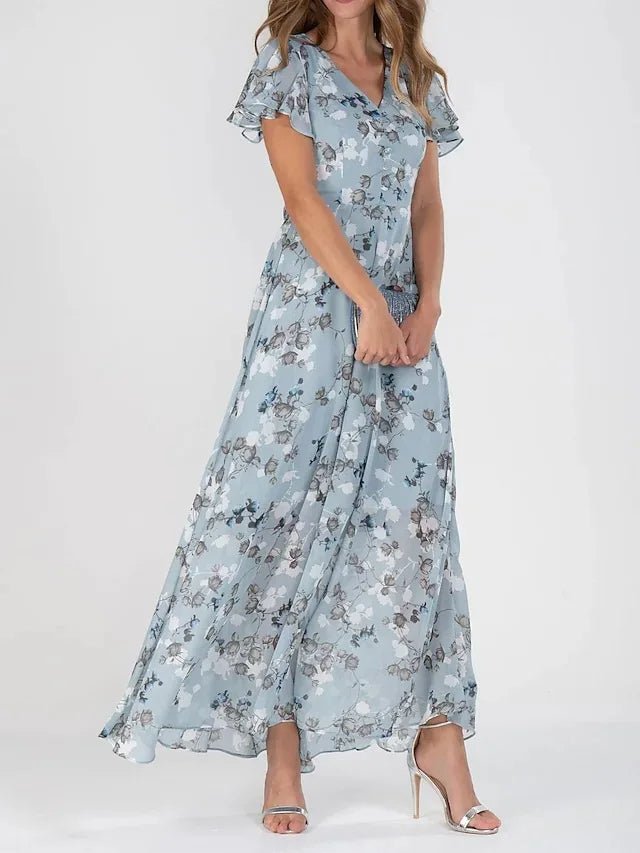 ZURI | Chic Short Fluid Dress for a Flattering Silhouette