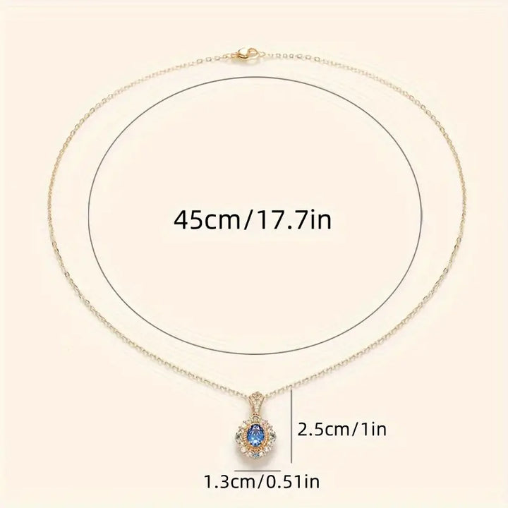 Radiant Sunset Gold Necklace
