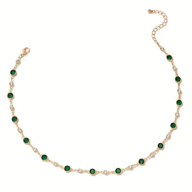 Elegant Green Pendant Necklace