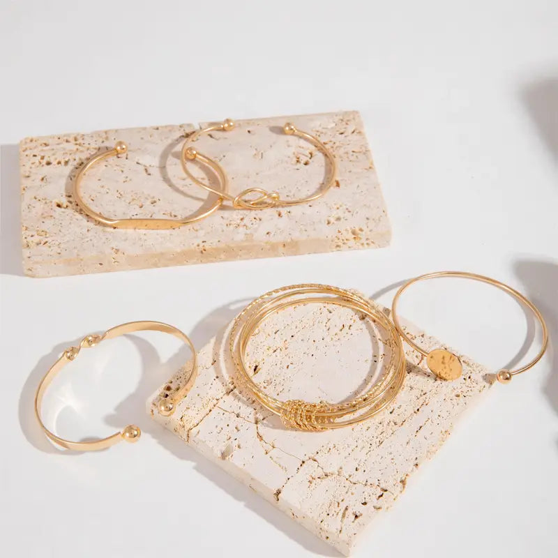 Chic Knotted Bracelet Set