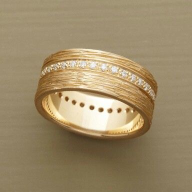 Cubic Zirconia Gold Ring