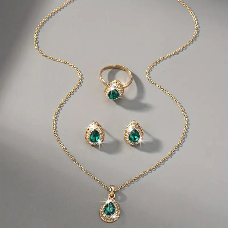 Valentina Emerald Jewelry Collection