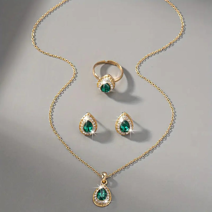 Valentina Emerald Jewelry Collection