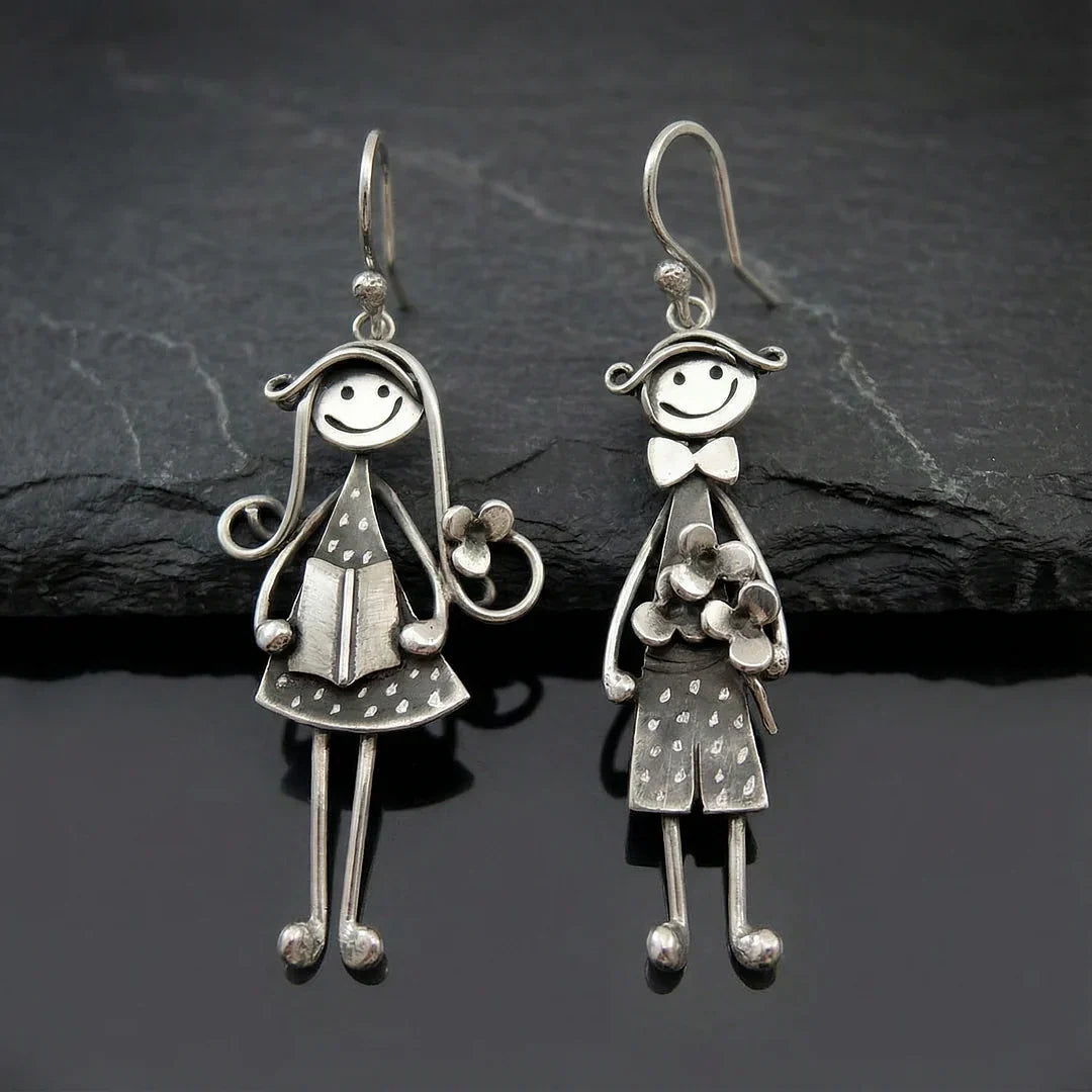 Vintage Dangle Earrings for Kids