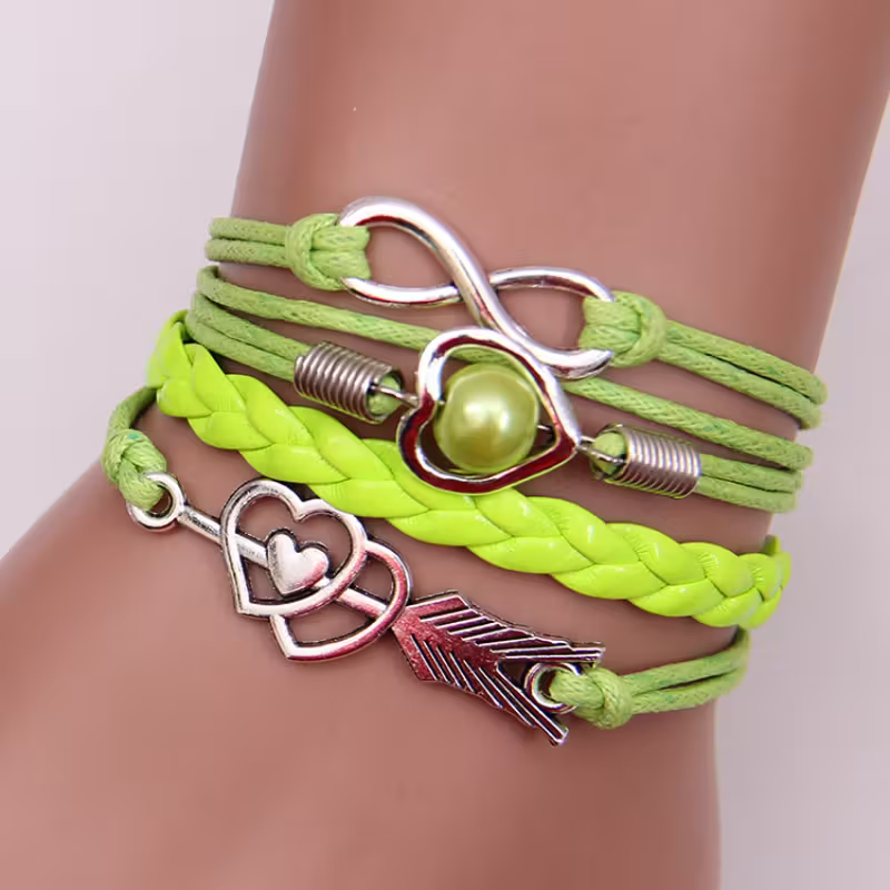 Vintage Cupid Bow Bracelet