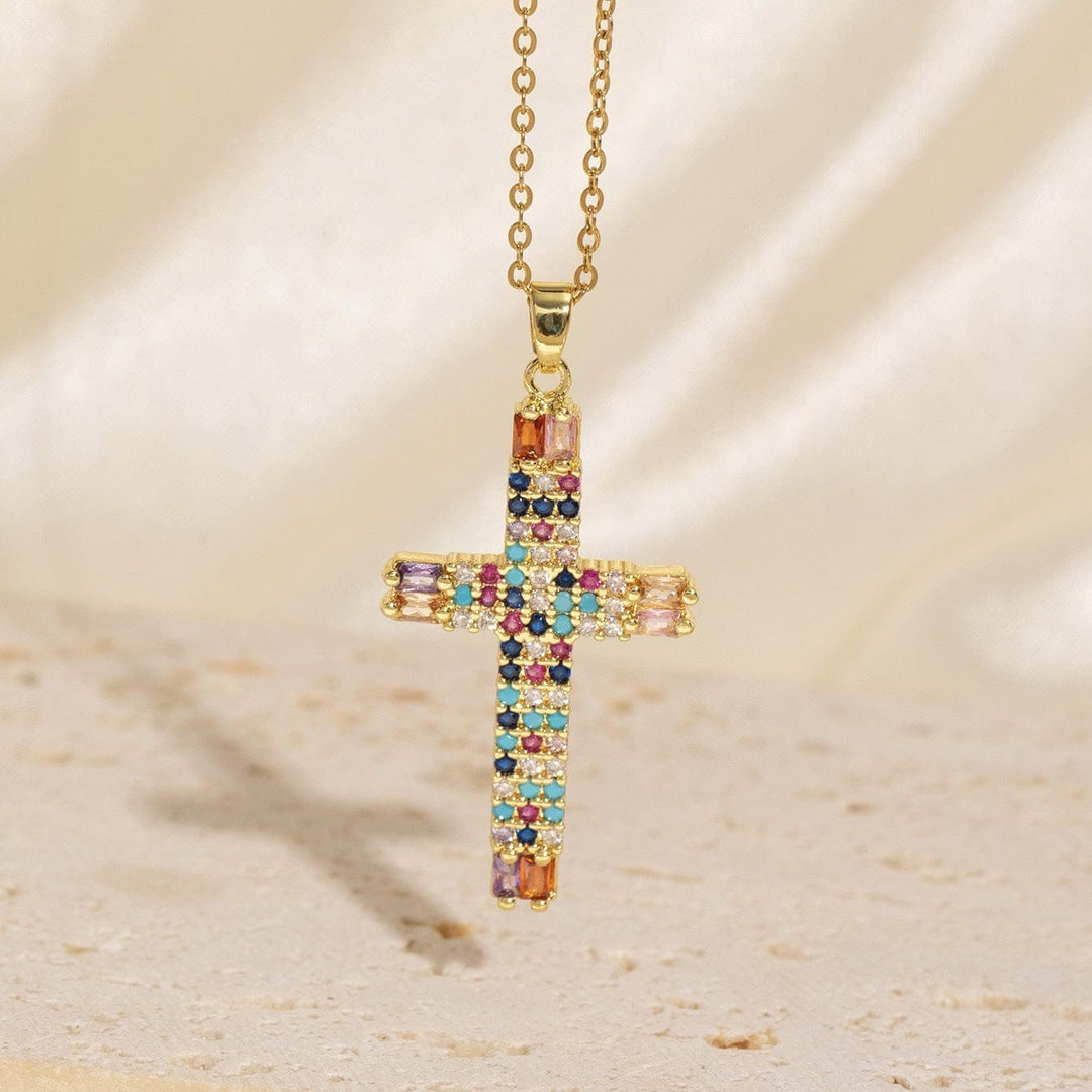 Zirconia Cross-Designed Collars