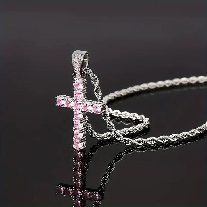 Cross Pendant Necklace" can be rewritten as "Elegant Cross Pendant Necklace.
