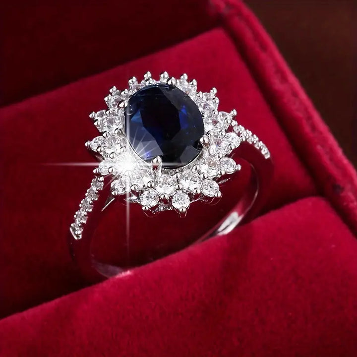 Sapphire Gold Ring