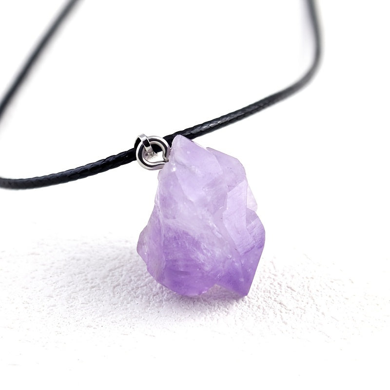 Maria Amethyst Pendant Necklace