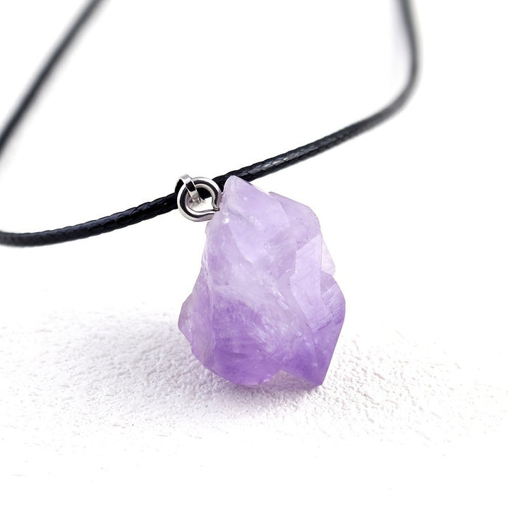 Maria Amethyst Pendant Necklace
