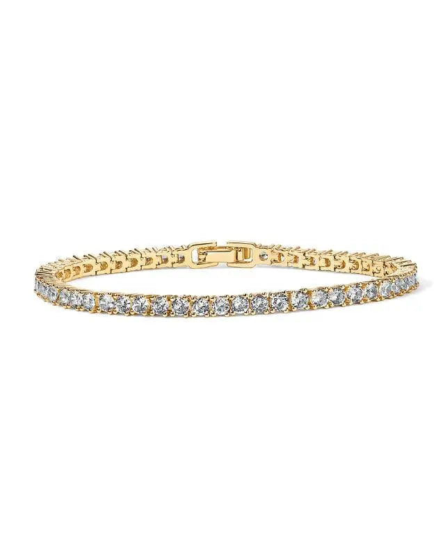 Elegant Crystal Tennis Bracelet
