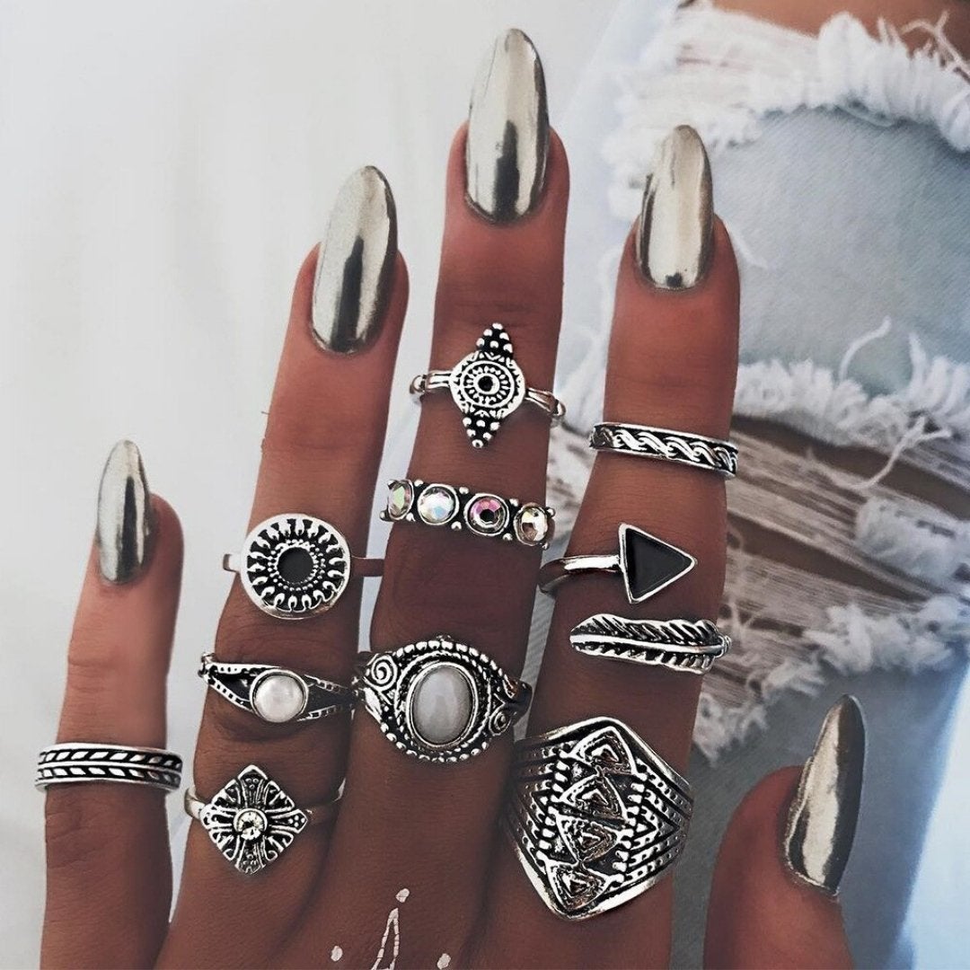 Exclusive Premium Ring Set: 8 to 12 Rings