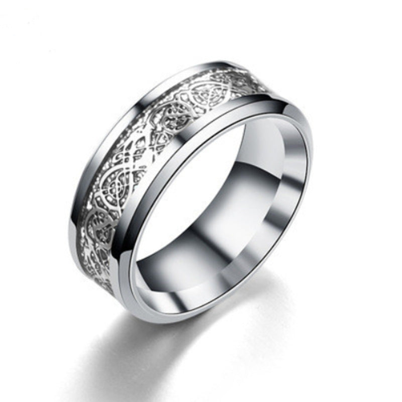 Dragon Steel Ring