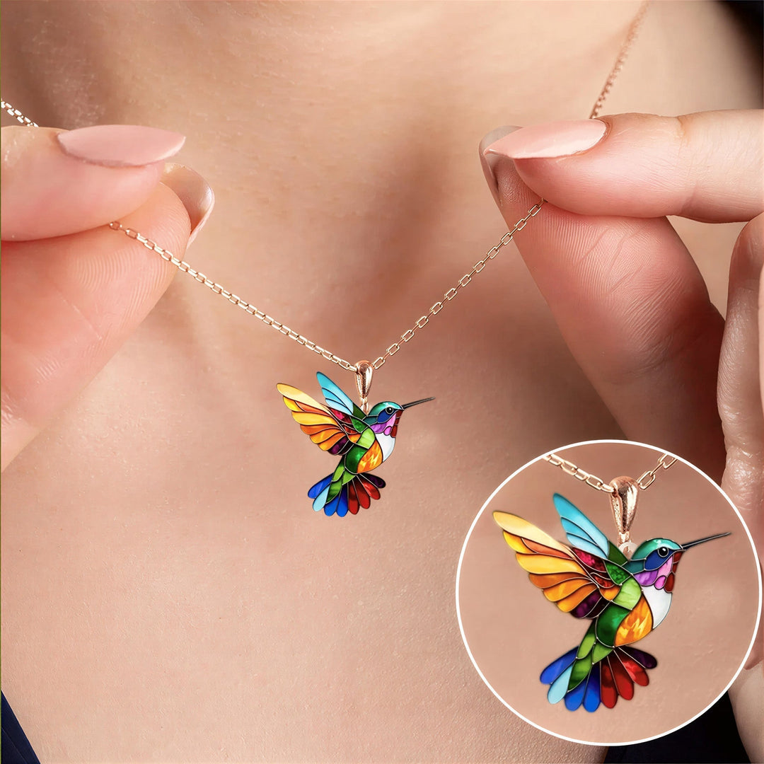 Fortunate Hummingbird Pendant