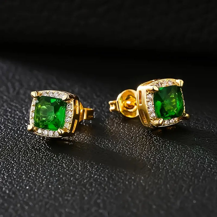 Carina Emerald Earrings