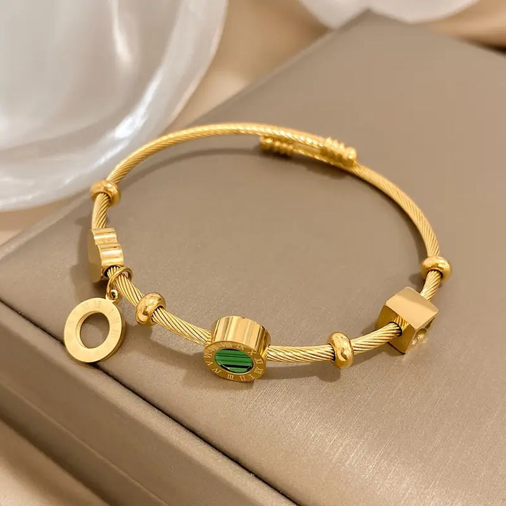 Arabella Gold Bangle