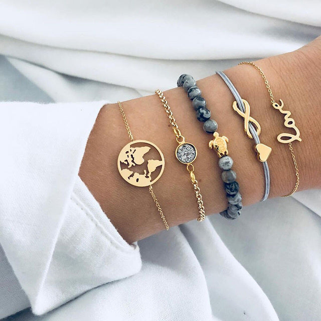 Lime Luxe Bracelet Sets