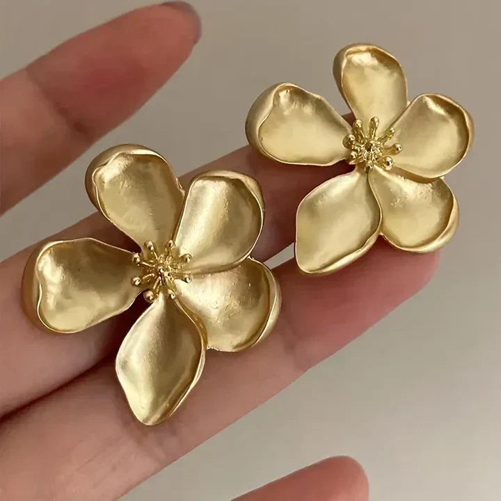 Gold Blossom Earrings