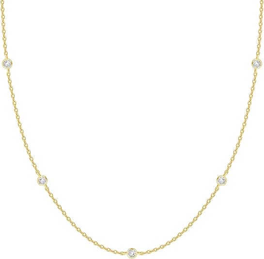 Gold Starry Rain Necklace