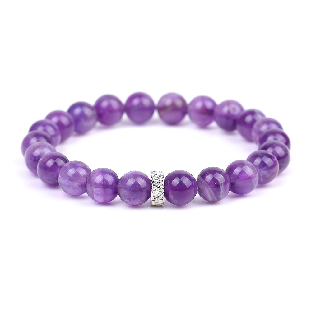 Cidália Amethyst Bracelet" can be rewritten as "Cidália Amethyst Gemstone Bracelet.