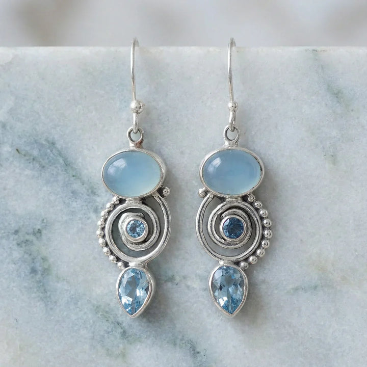 Classic Moonstone Earrings
