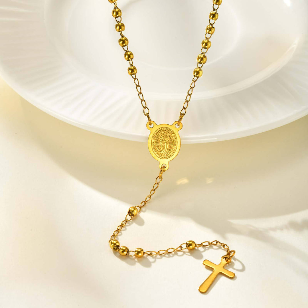 Vintage Mary's Prayer Necklace