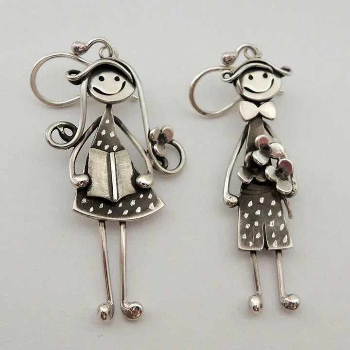 Vintage Dangle Earrings for Kids