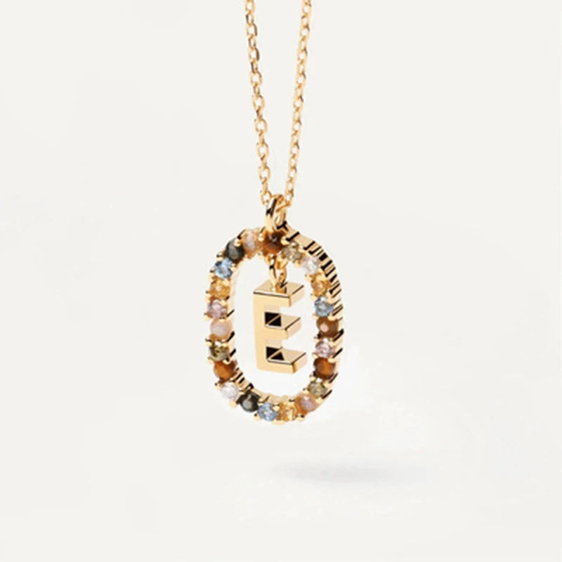 Chic Multicolor Stone Necklace