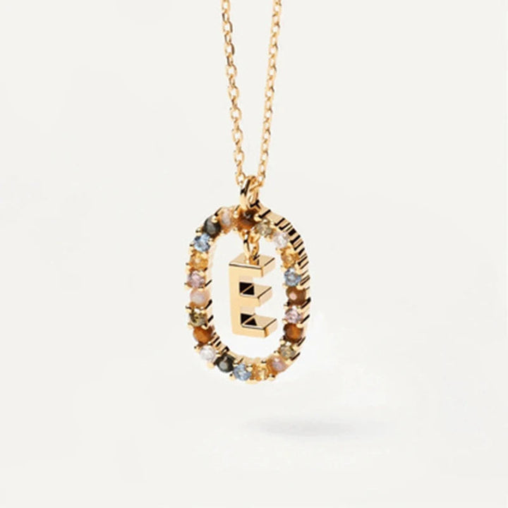 Chic Multicolor Stone Necklace