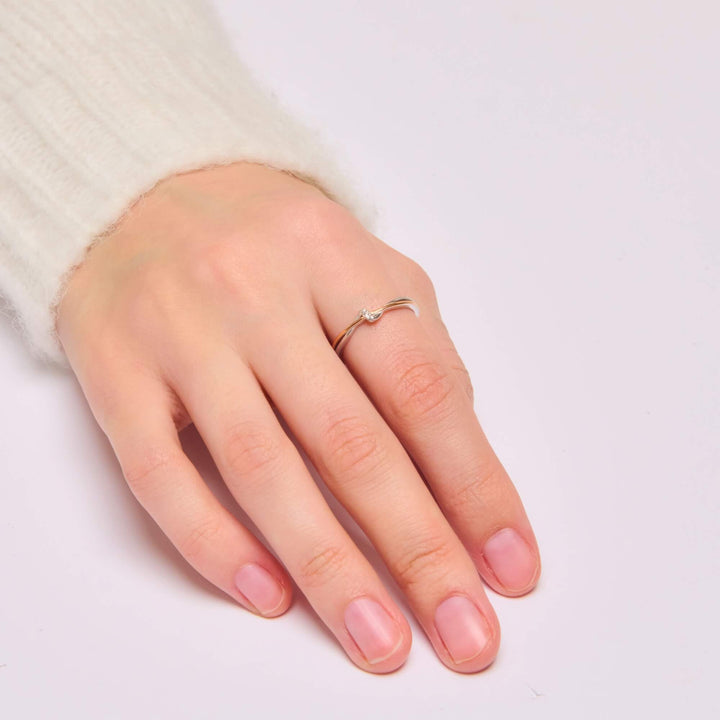 Adjustable Mother-Daughter Infinity Ring – Endless Love