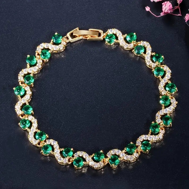 Emerald Diana Bracelet