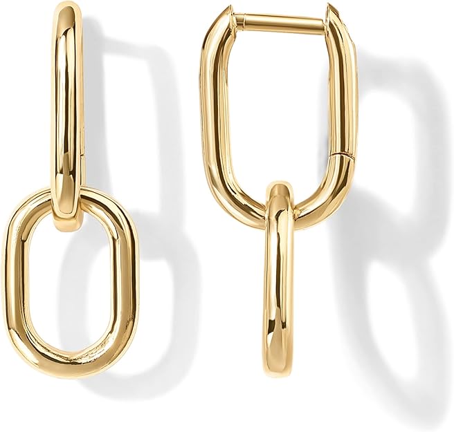 Zahara Gold Hoop Earrings