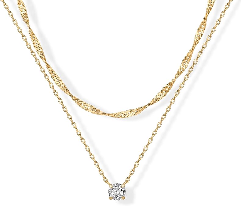 Gold Double Splendor Collar