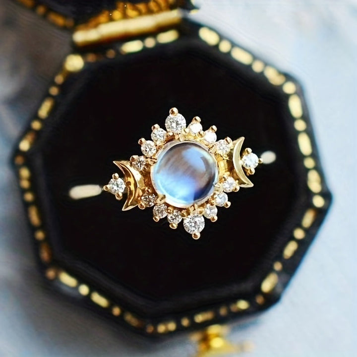 Lisa Moonstone Ring
