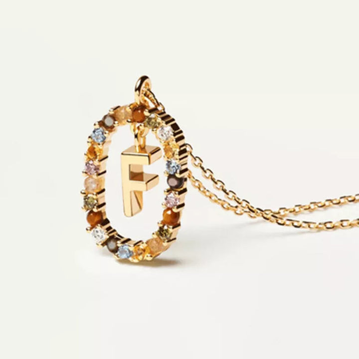 Chic Multicolor Stone Necklace