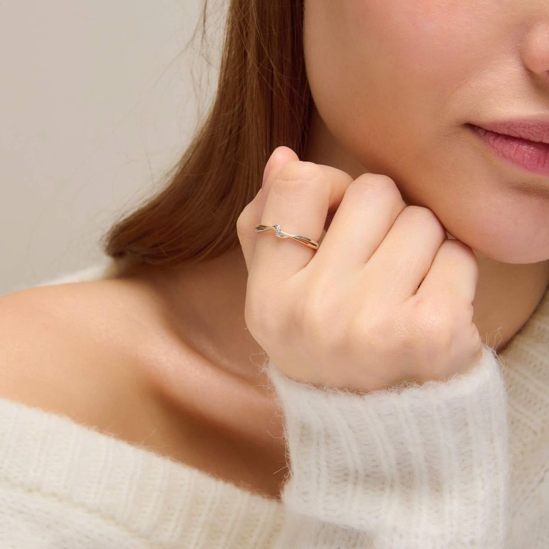 Adjustable Mother-Daughter Infinity Ring – Endless Love