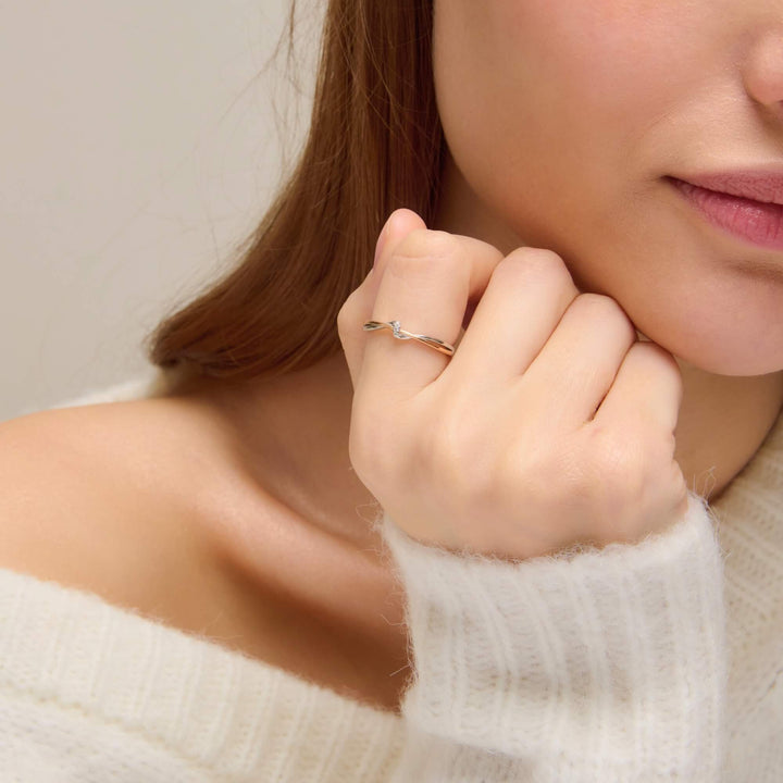 Adjustable Mother-Daughter Infinity Ring – Endless Love