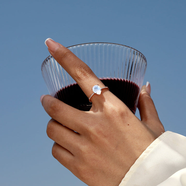Bianca Moonstone Ring