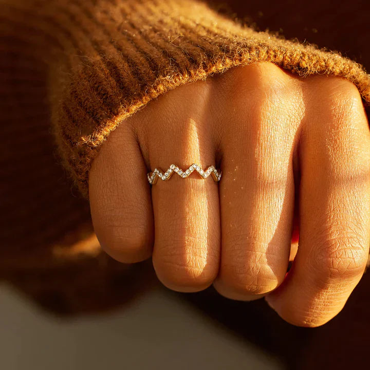 Adjustable 'Sister Always With You' Ring