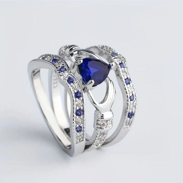Timeless Blue Ring Set