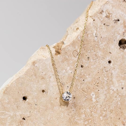 Aurora Gold Crystal Collar