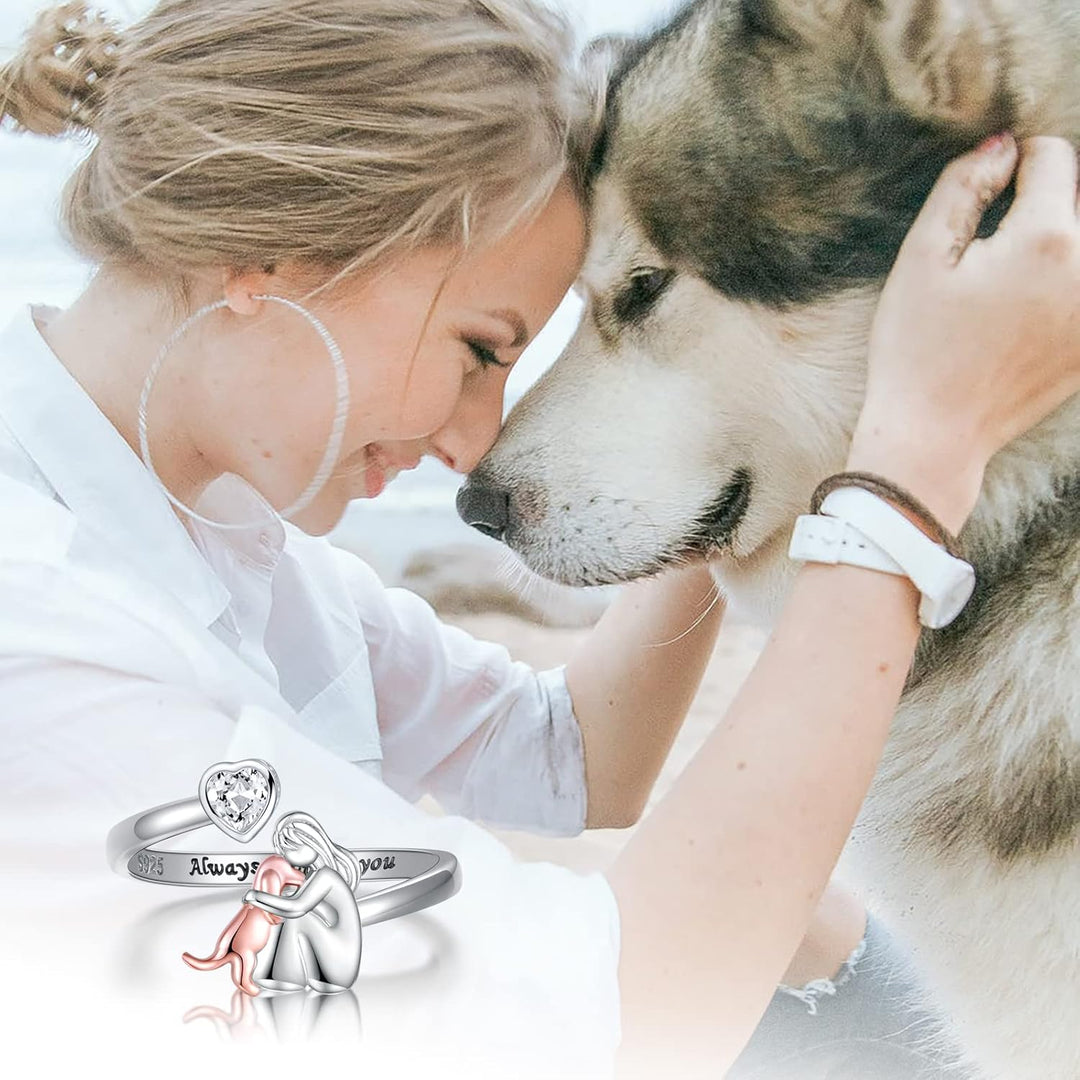 Adjustable Always in My Heart Ring