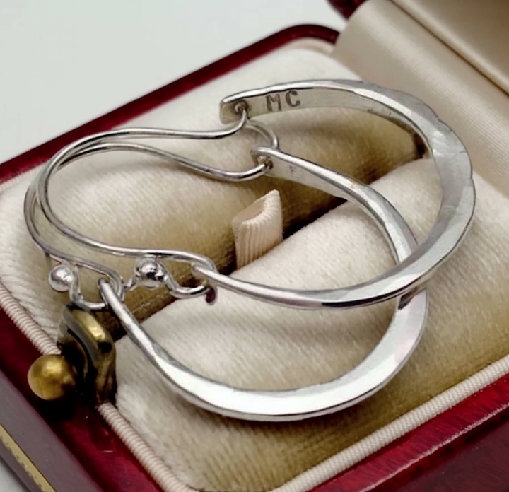 Classic Silver Vintage Earrings