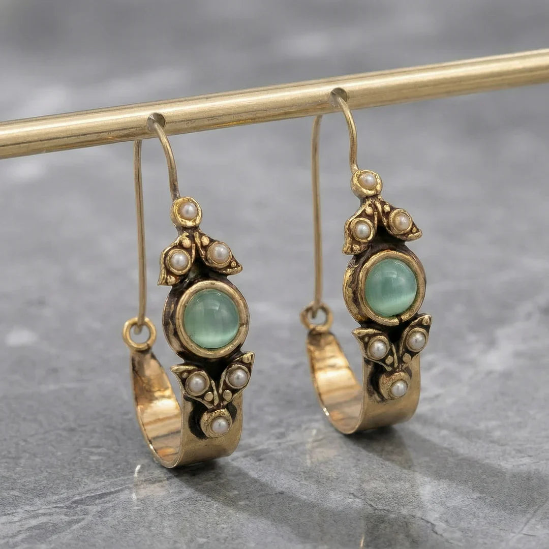 Chic Retro Ethnic Drop Earrings