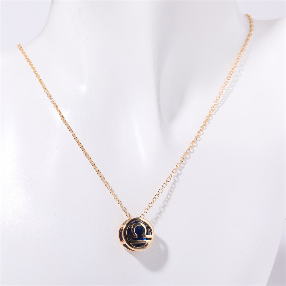 Reversible Zodiac Necklace
