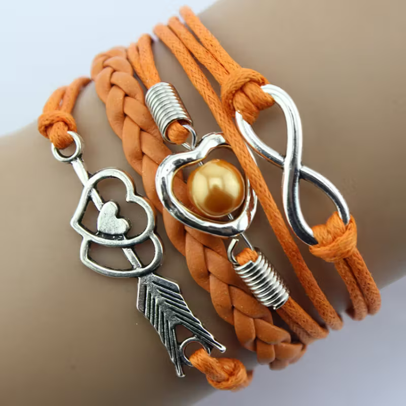 Vintage Cupid Bow Bracelet
