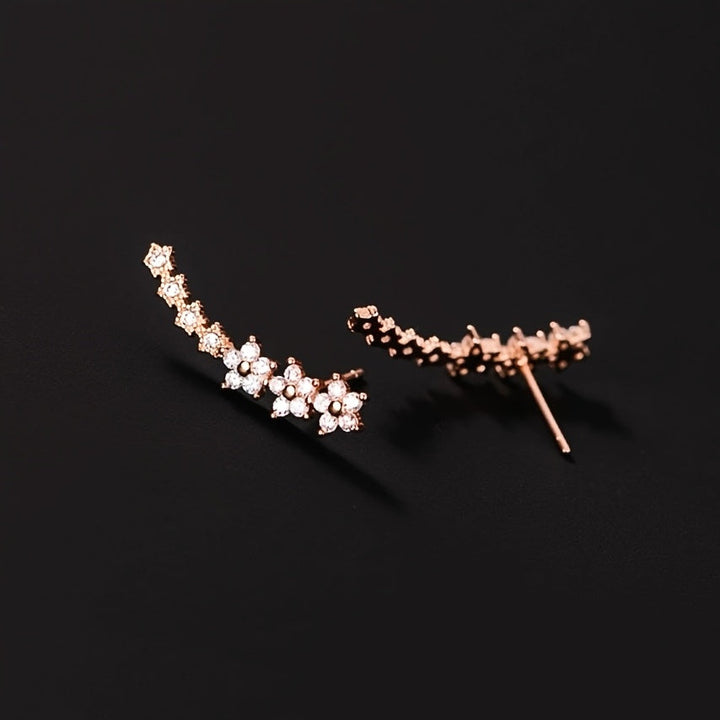 Chic Floral Earrings