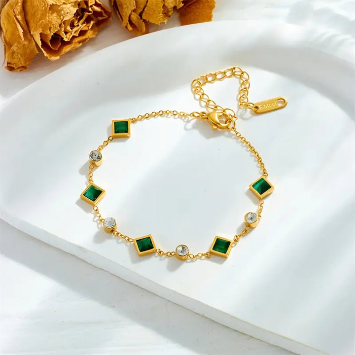 Emerald Carolina Bracelet