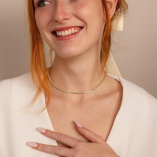 Valentina Gold Collar Necklace