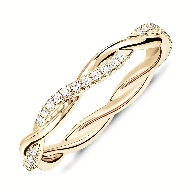 Gold Double Essence Ring